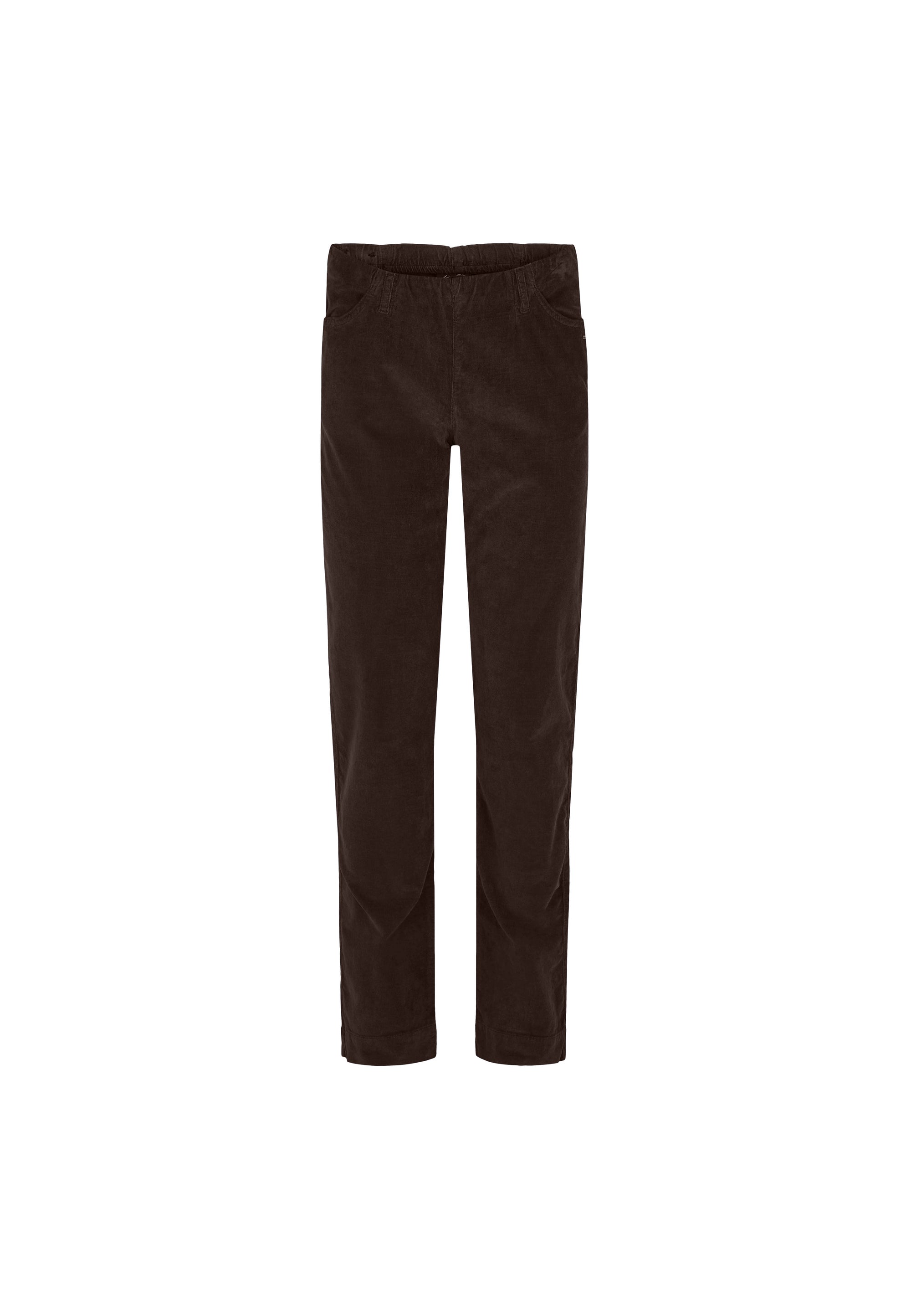 LAURIE  Kelly Regular Sametti - Medium Length Trousers REGULAR 88000 Brown
