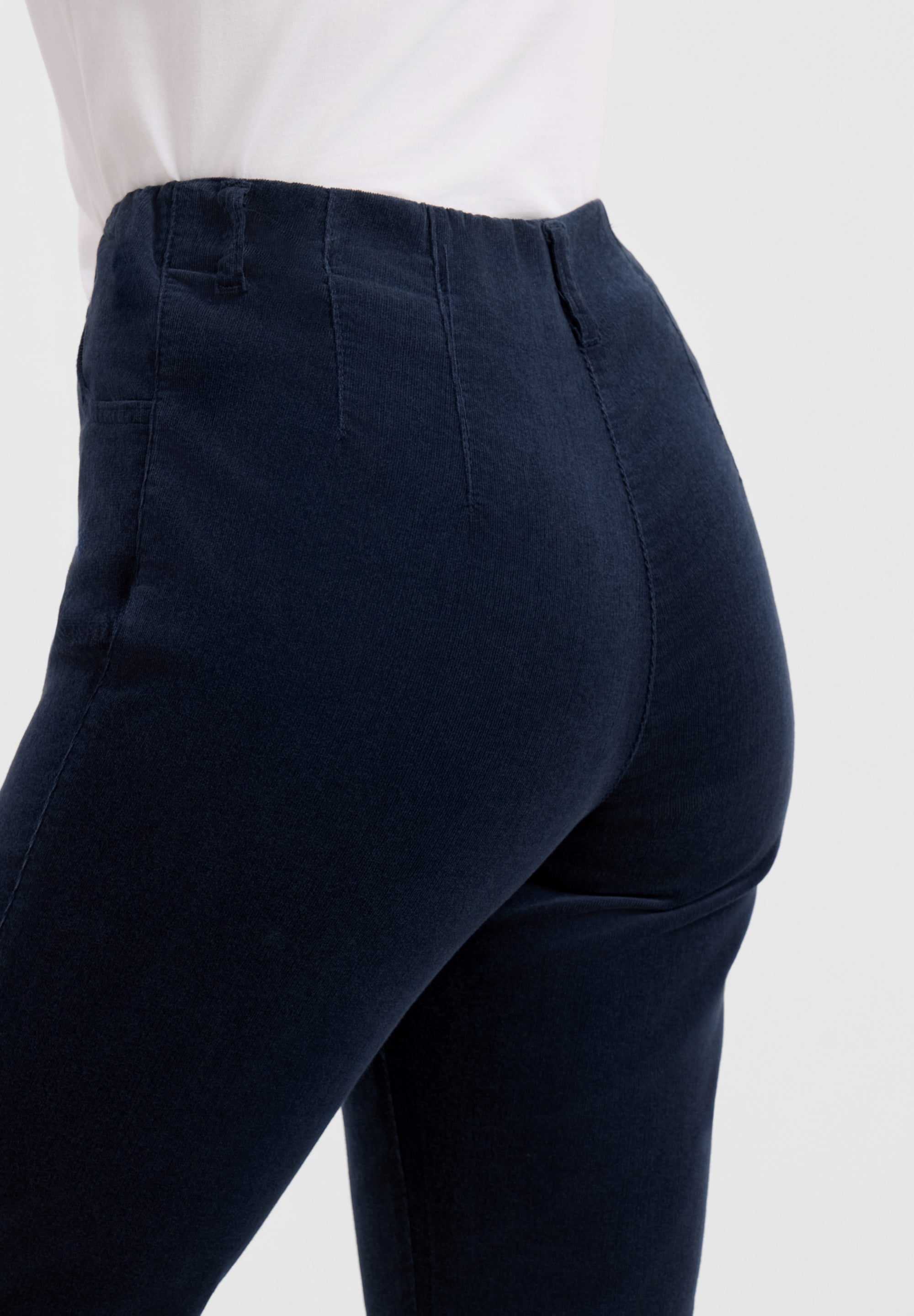 LAURIE Kelly Regular sametti - Medium Length Regular 49000 Navy