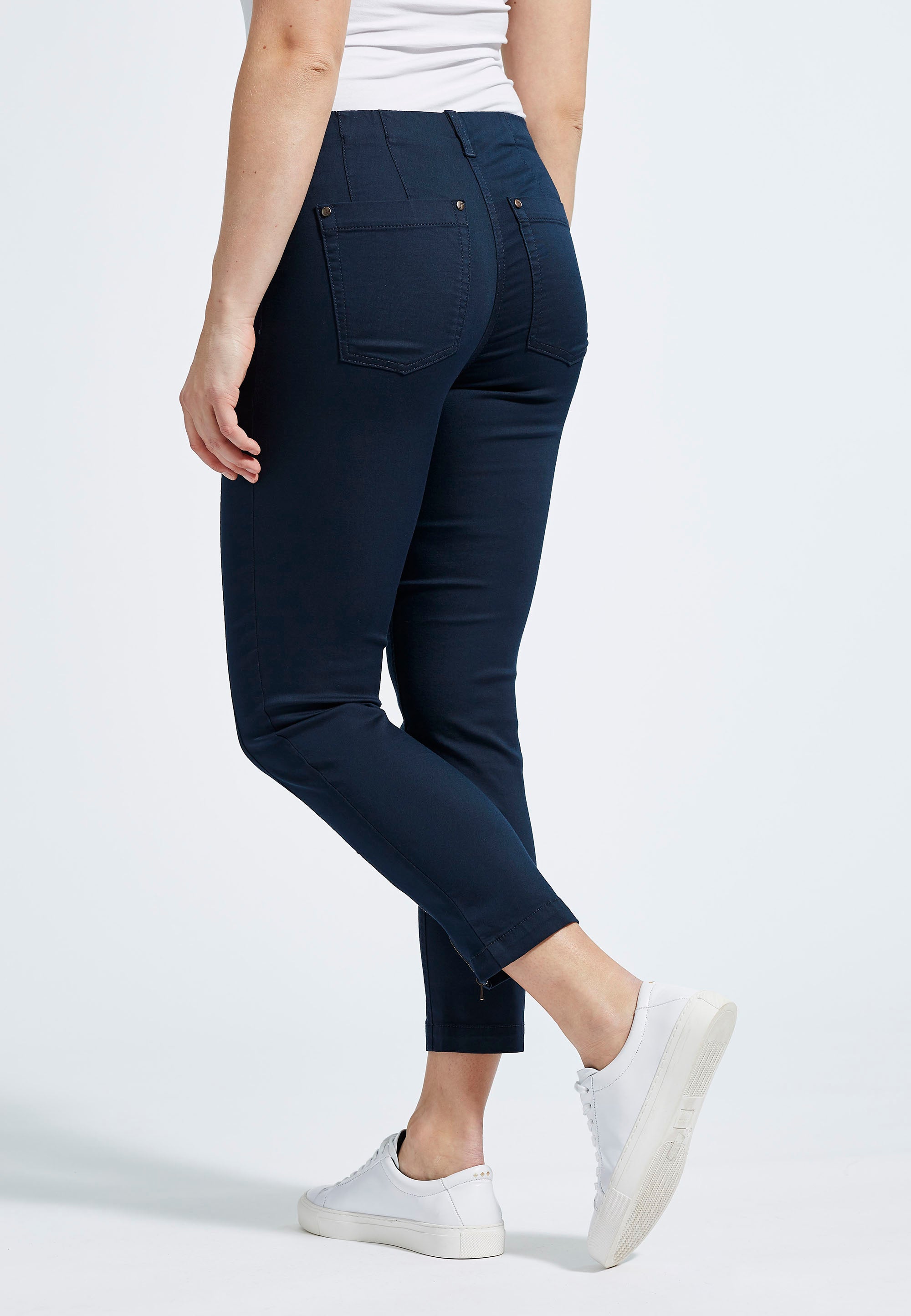 LAURIE  Madison Slim Crop Slim 49200 Navy