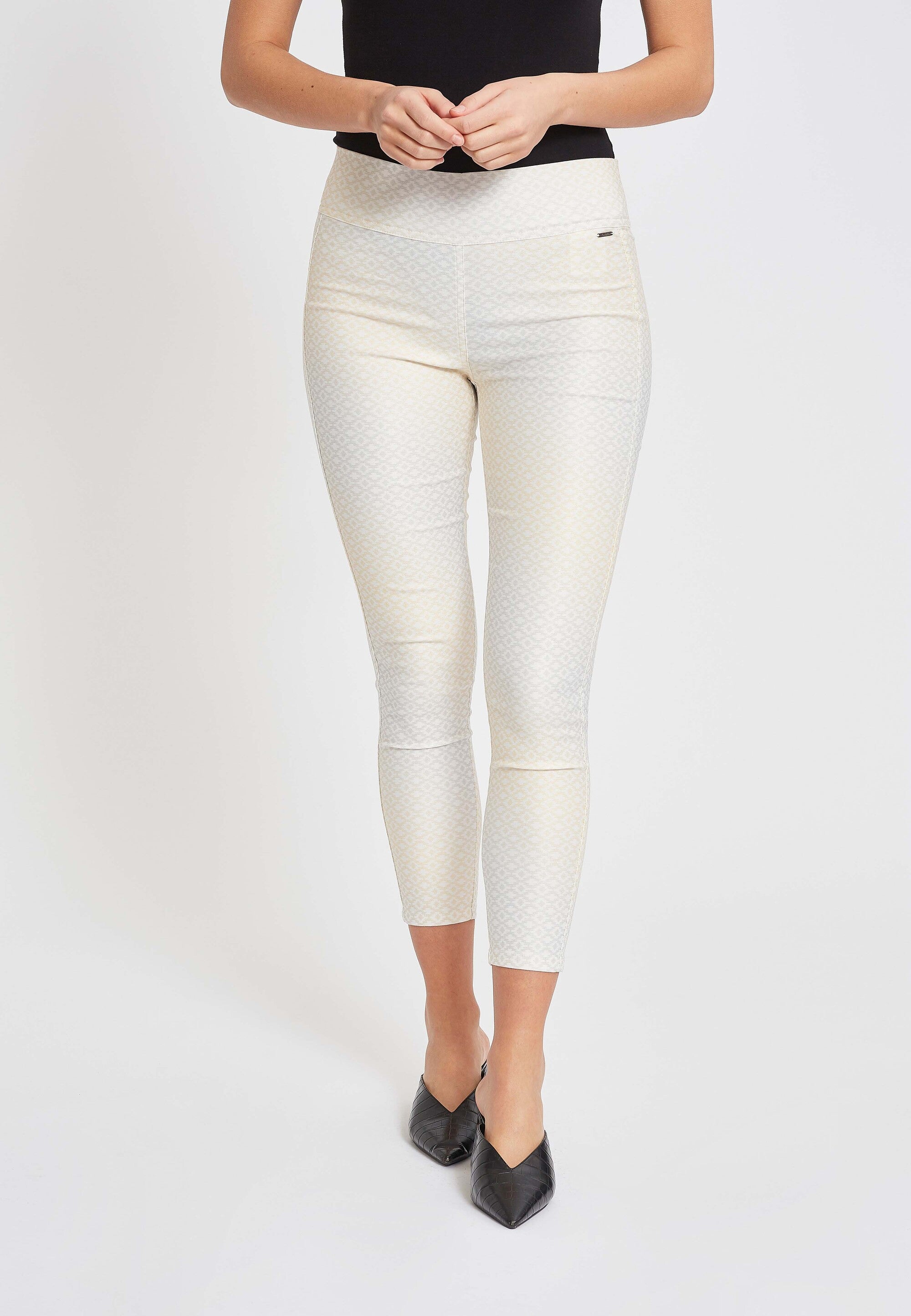 LAURIE  Maya 2 Skinny Crop Skinny 10412 Golden Silver Shine