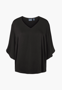 LAURIE Nadine Blouse 3/4 sleeves Relaxed 99000 Black