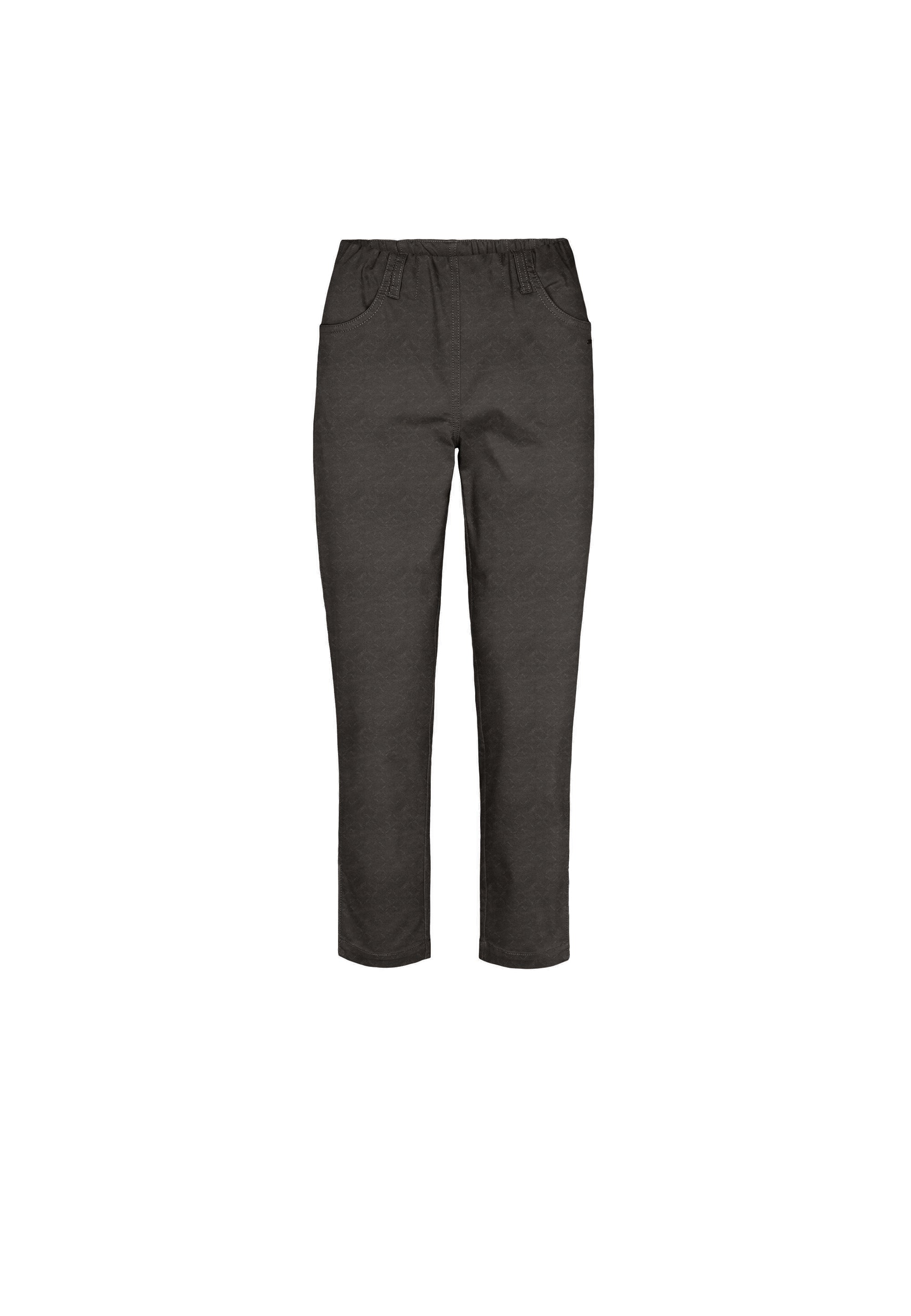 LAURIE Patricia Pure Regular Crop Trousers REGULAR 99700 Black Jacquard