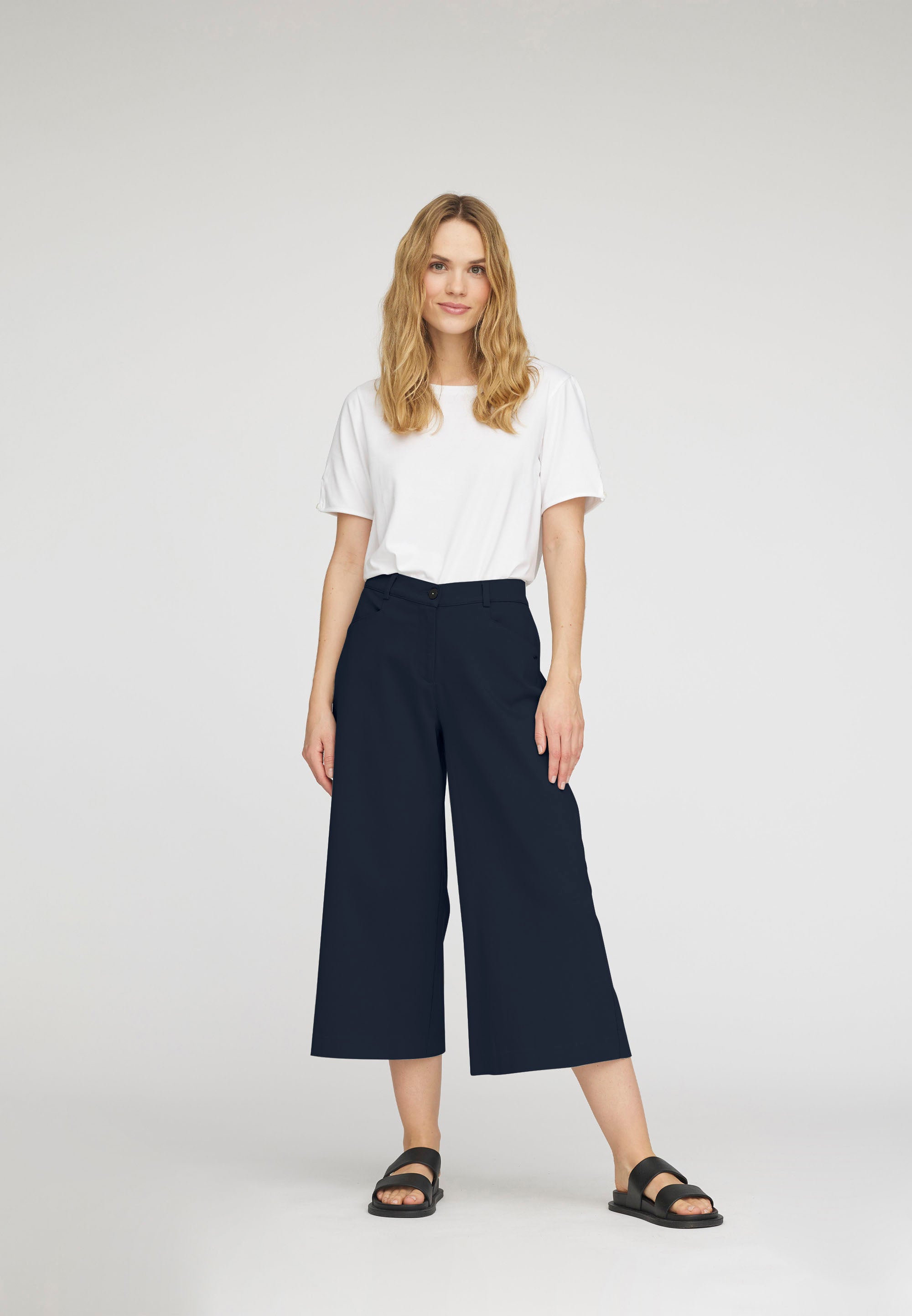 LAURIE Rachel Loose Crop Loose 49000 Navy