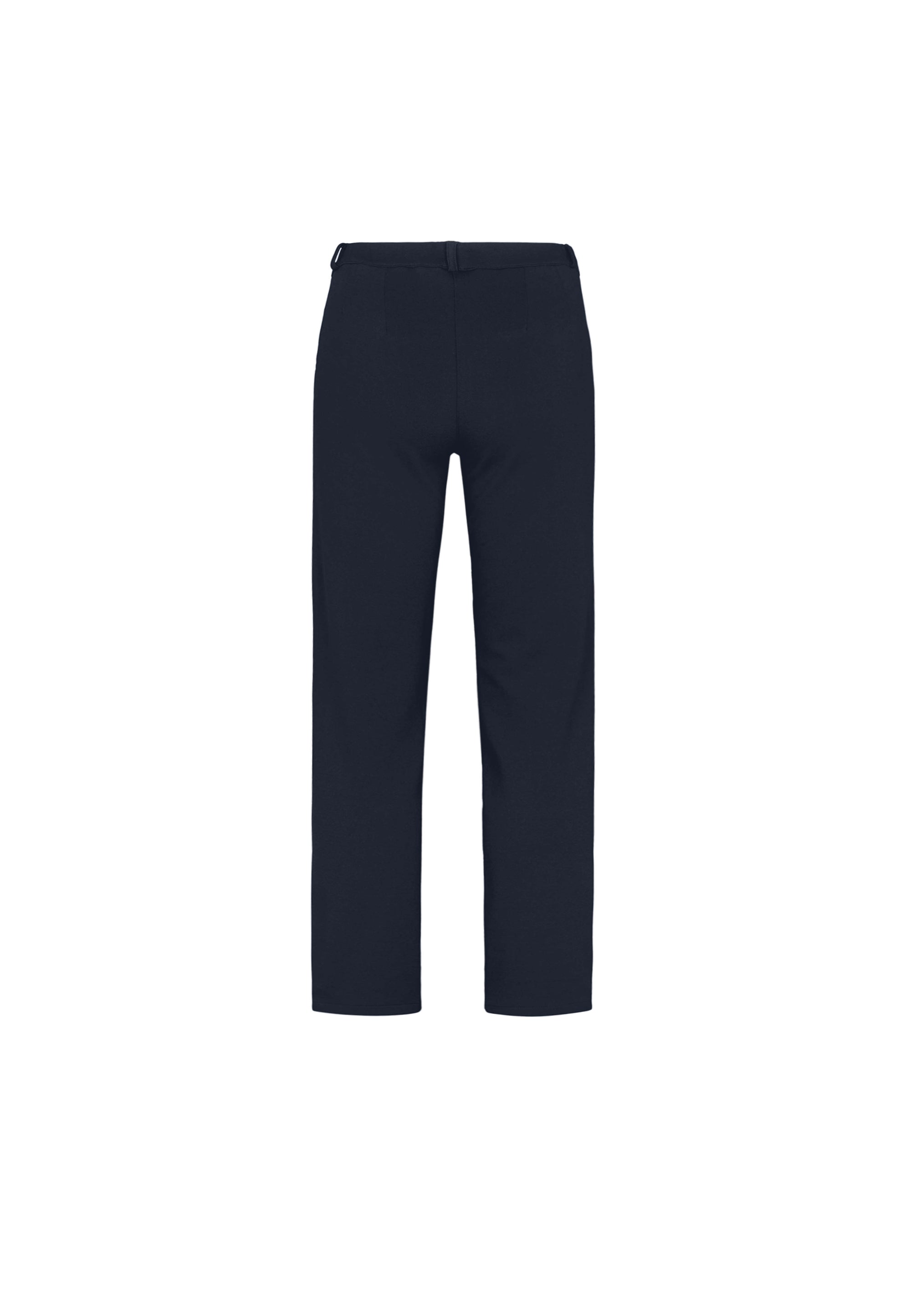 LAURIE Ruby Straight SL Trousers STRAIGHT 49103 Navy brushed