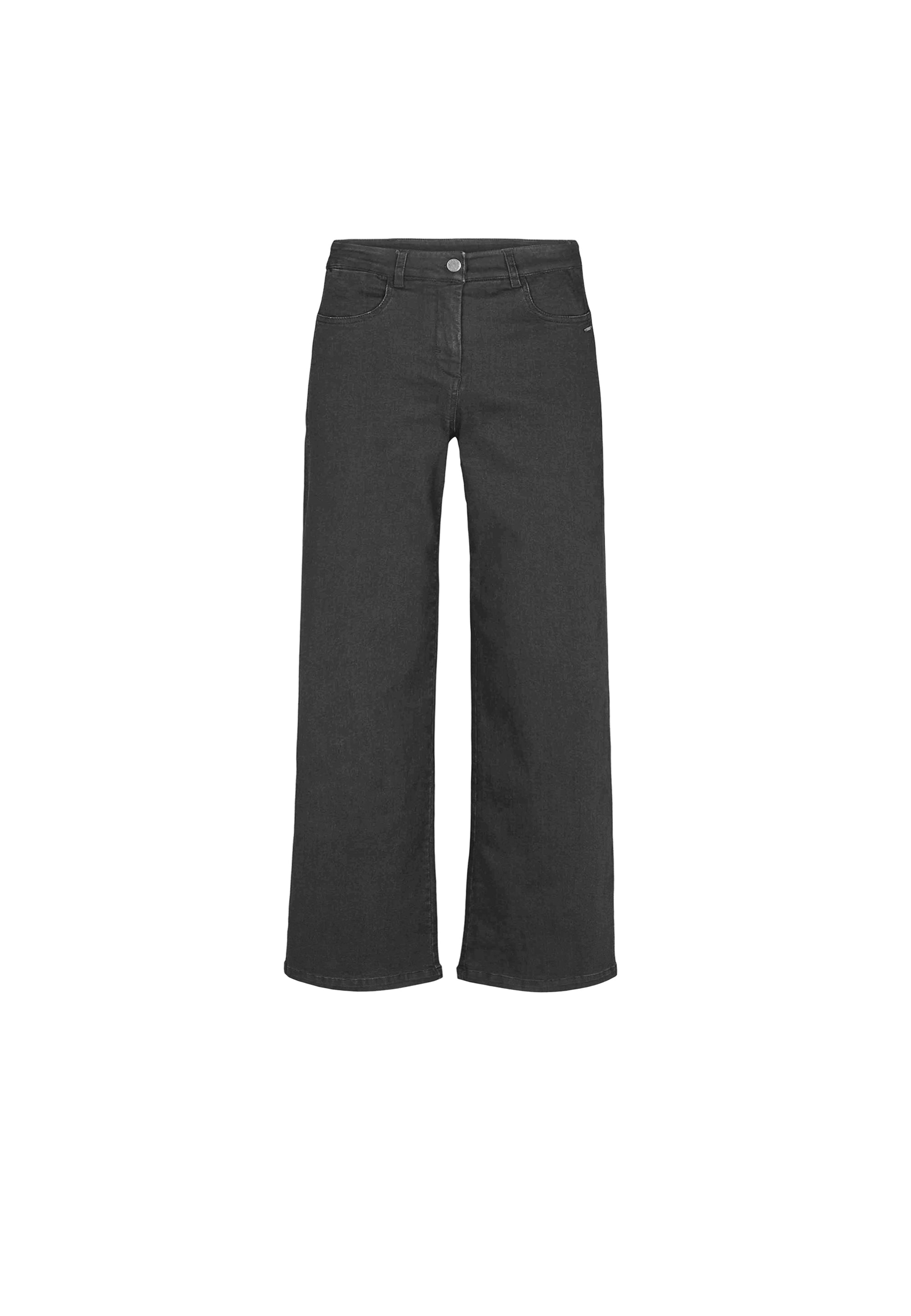 LAURIE Serene 5-pocket Loose - Extra Short Length Trousers LOOSE 99000 Black