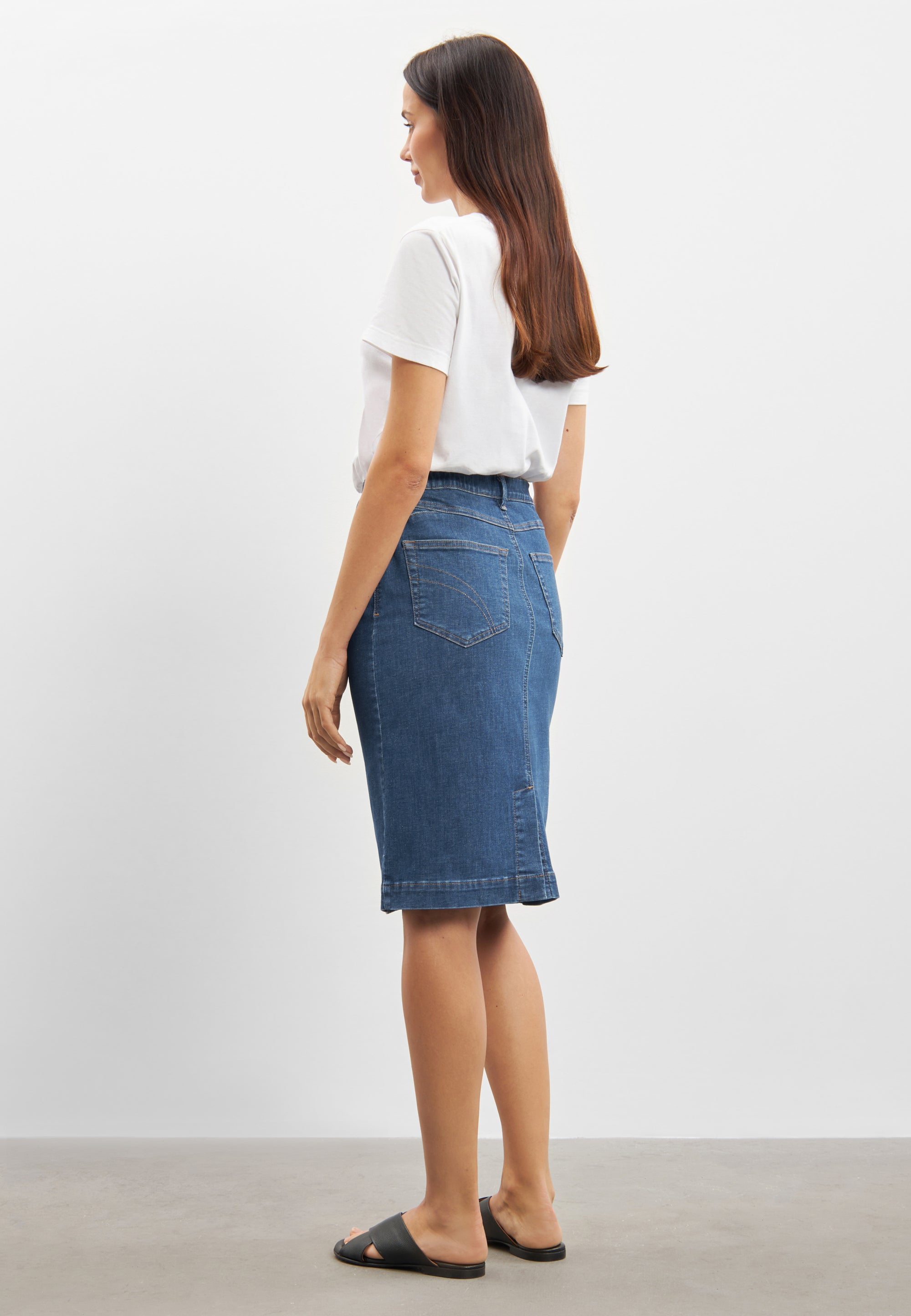 LAURIE Susanna Skirt - 62 cm. Skirts 49401 Blue Denim