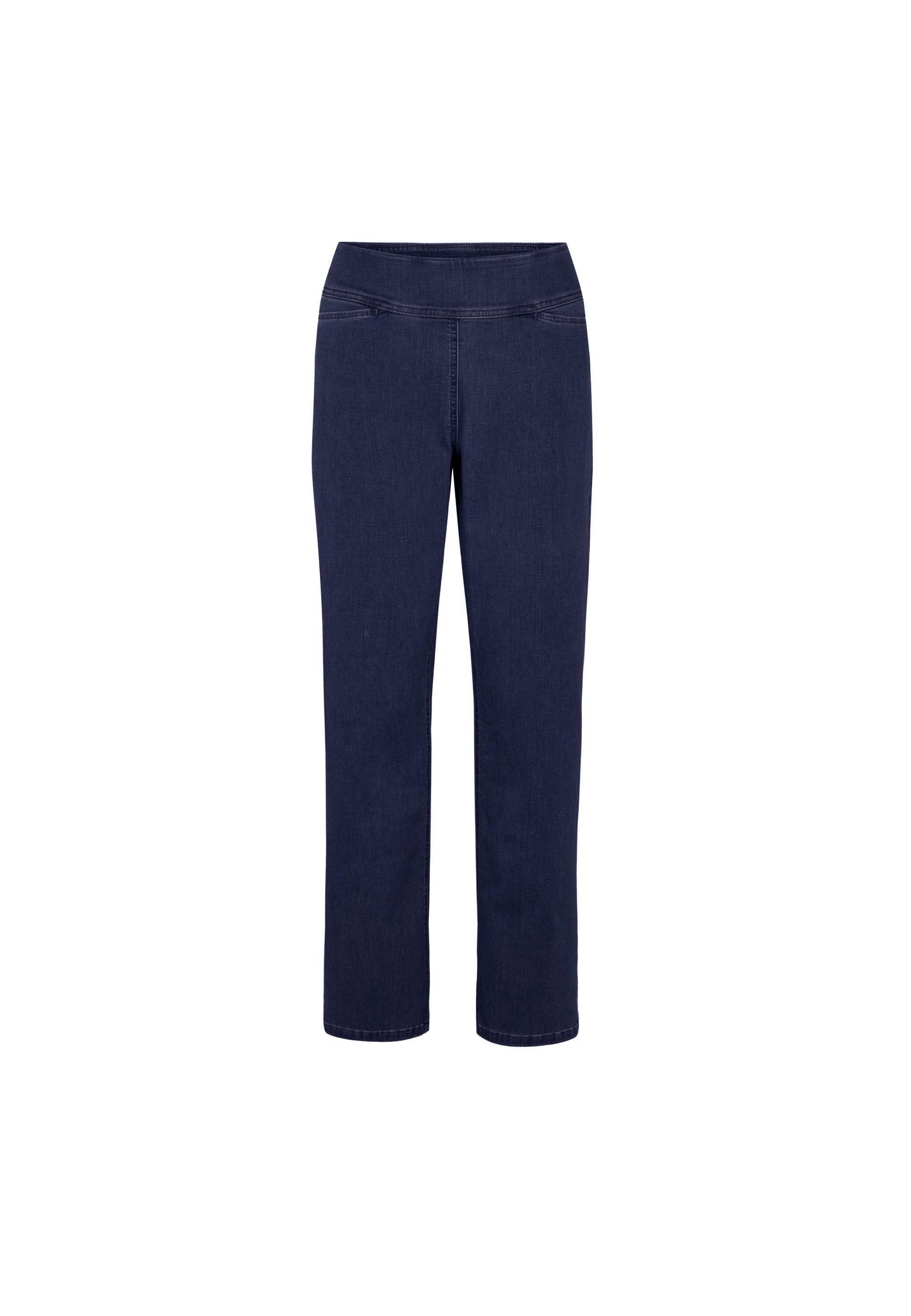 LAURIE Thea Straight ML Straight 49520 Dark Blue Denim