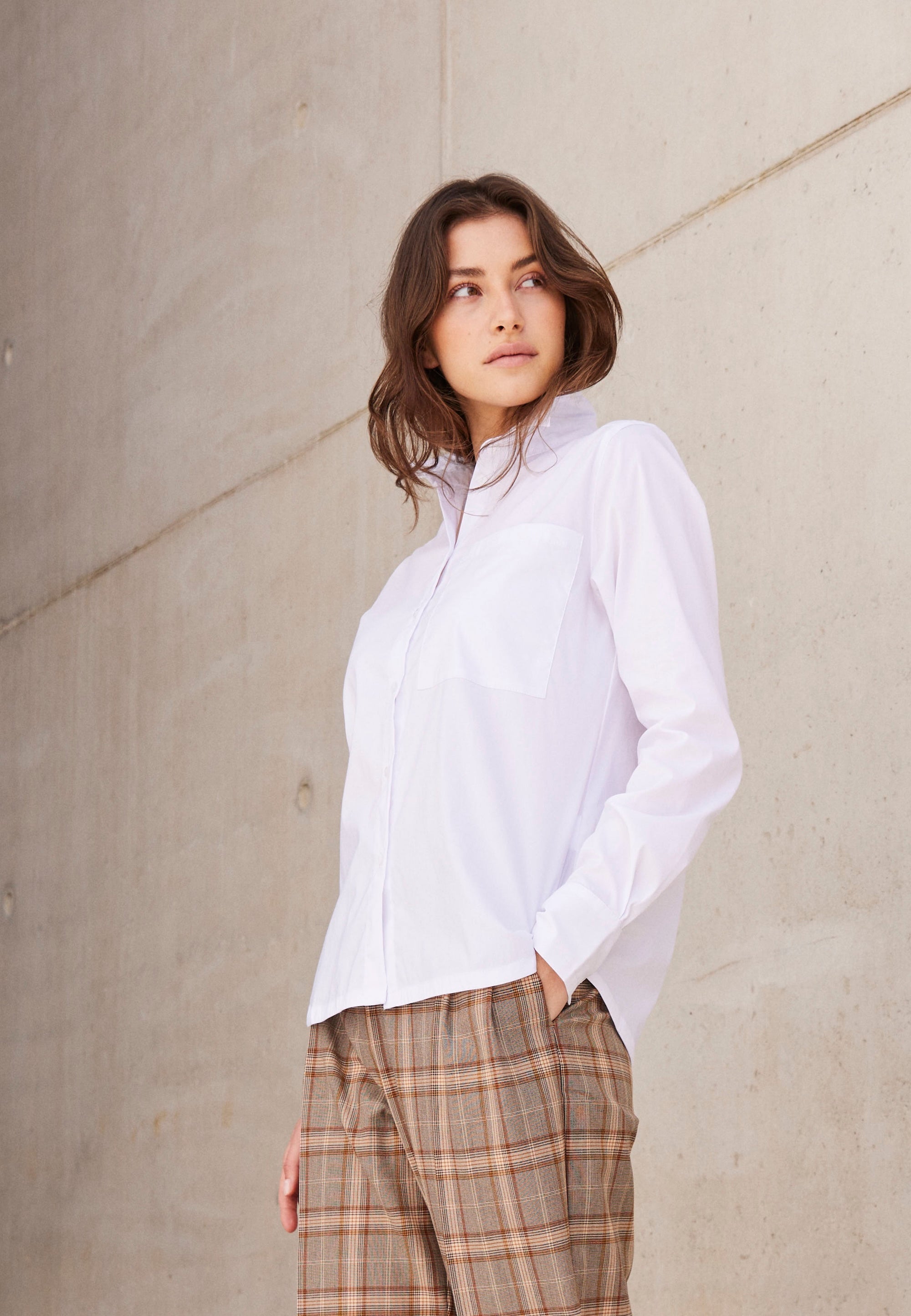 LAURIE Valerie Shirt - Long Sleeve Shirts 10000 White