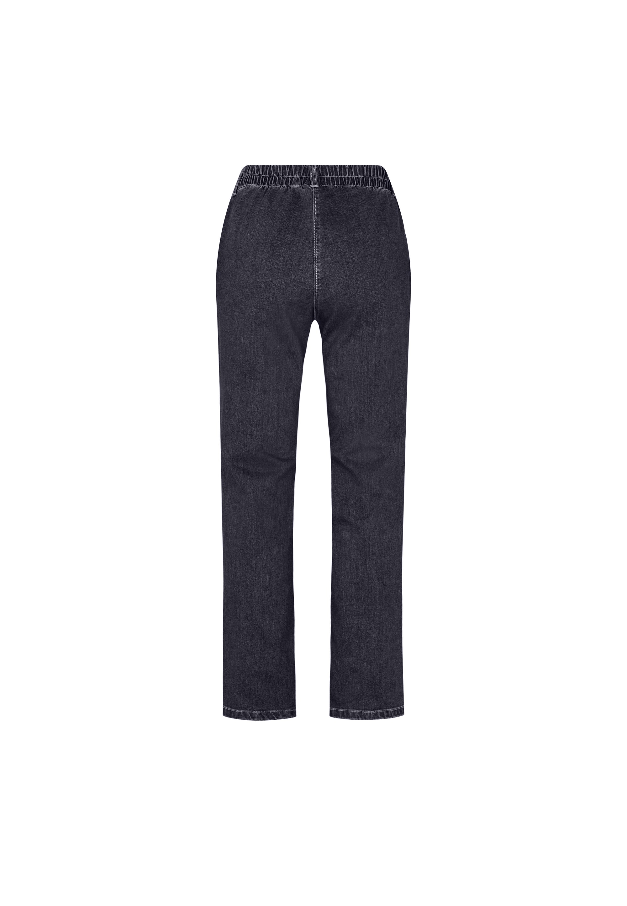 LAURIE Violet Relaxed - Medium Length Relaxed 40513 Dark Blue Denim