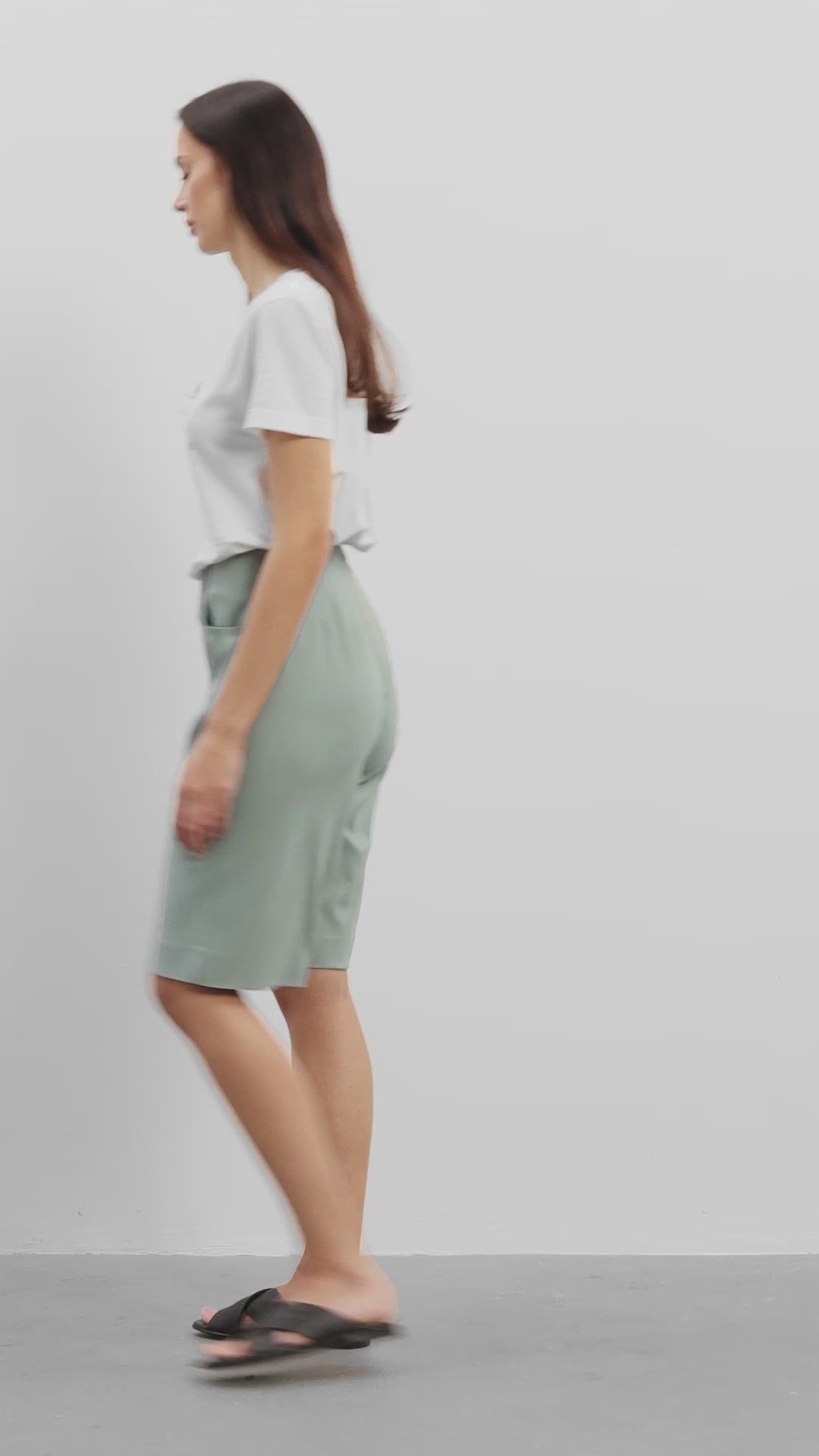 LAURIE Donna Loose Shorts Loose 51300 Sage